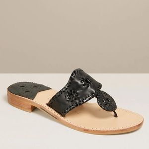 Jack Rogers Black Sandals